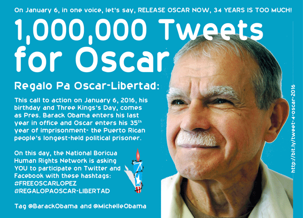 One Million Tweets to #FreeOscarLopez